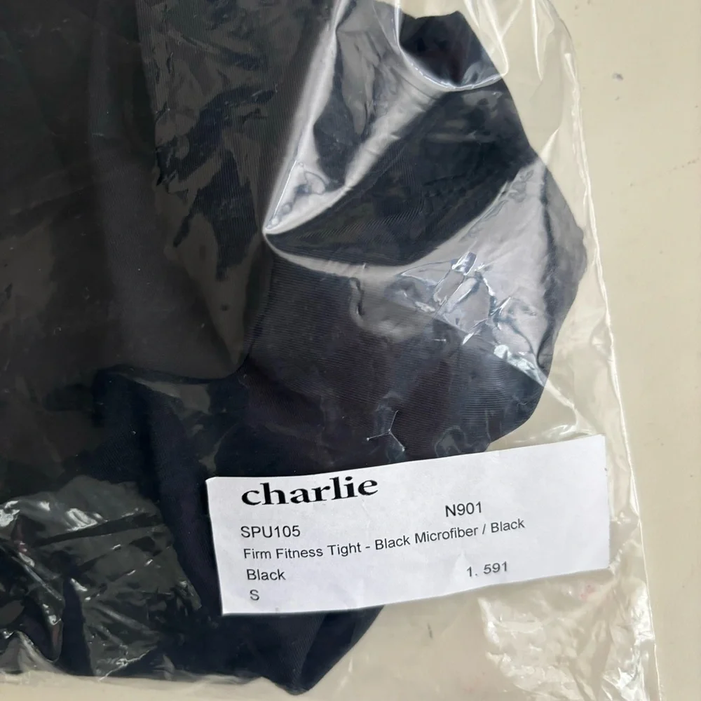 Charlie by MZ Men’s Firm Fitness Tight Size Small New Black